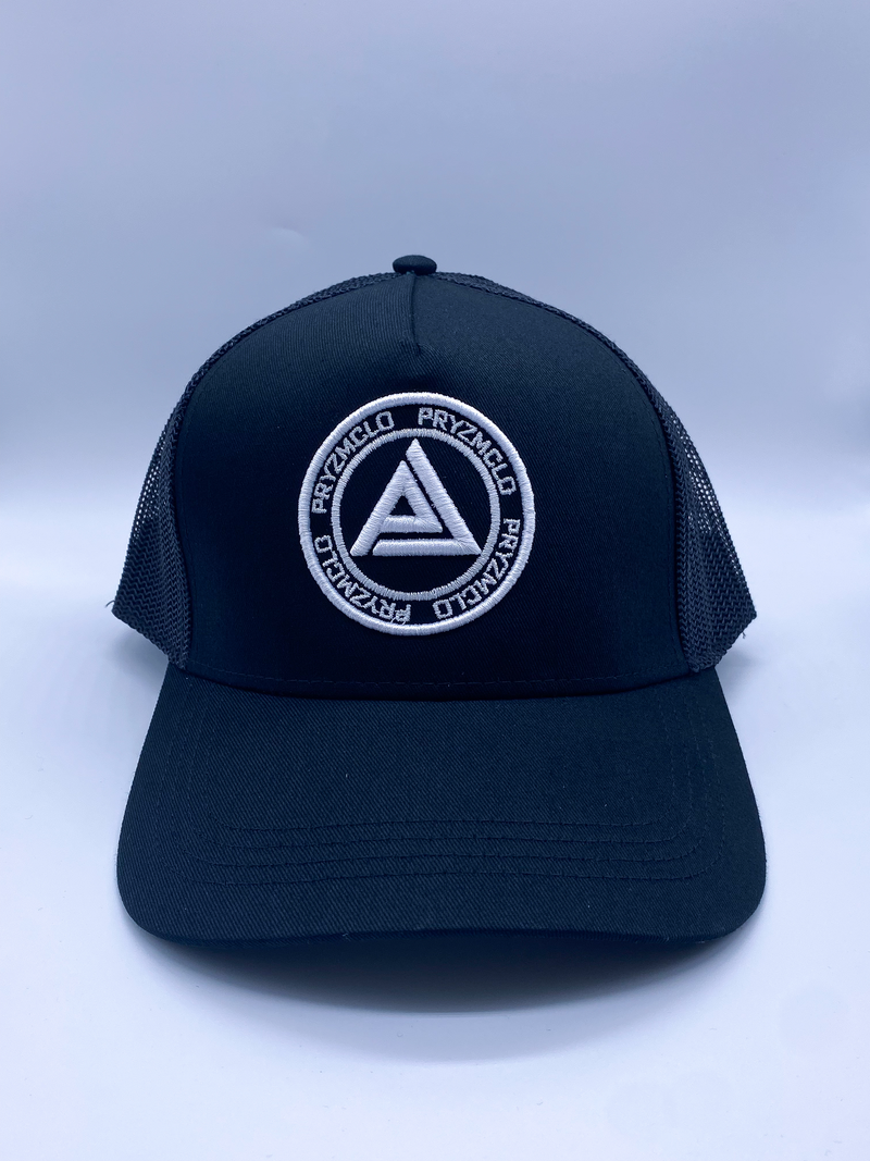 BLACK PRYZMCLO TRUCKER CAP