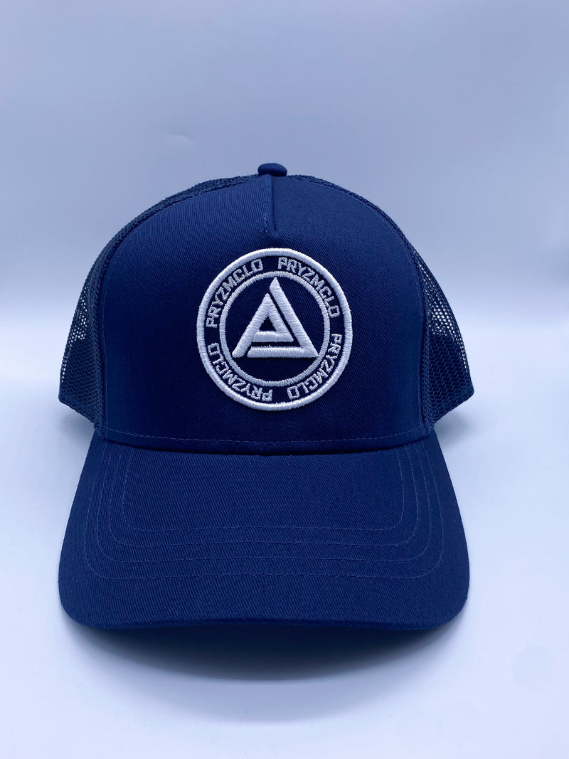 NAVY PRYZMCLO TRUCKER CAP