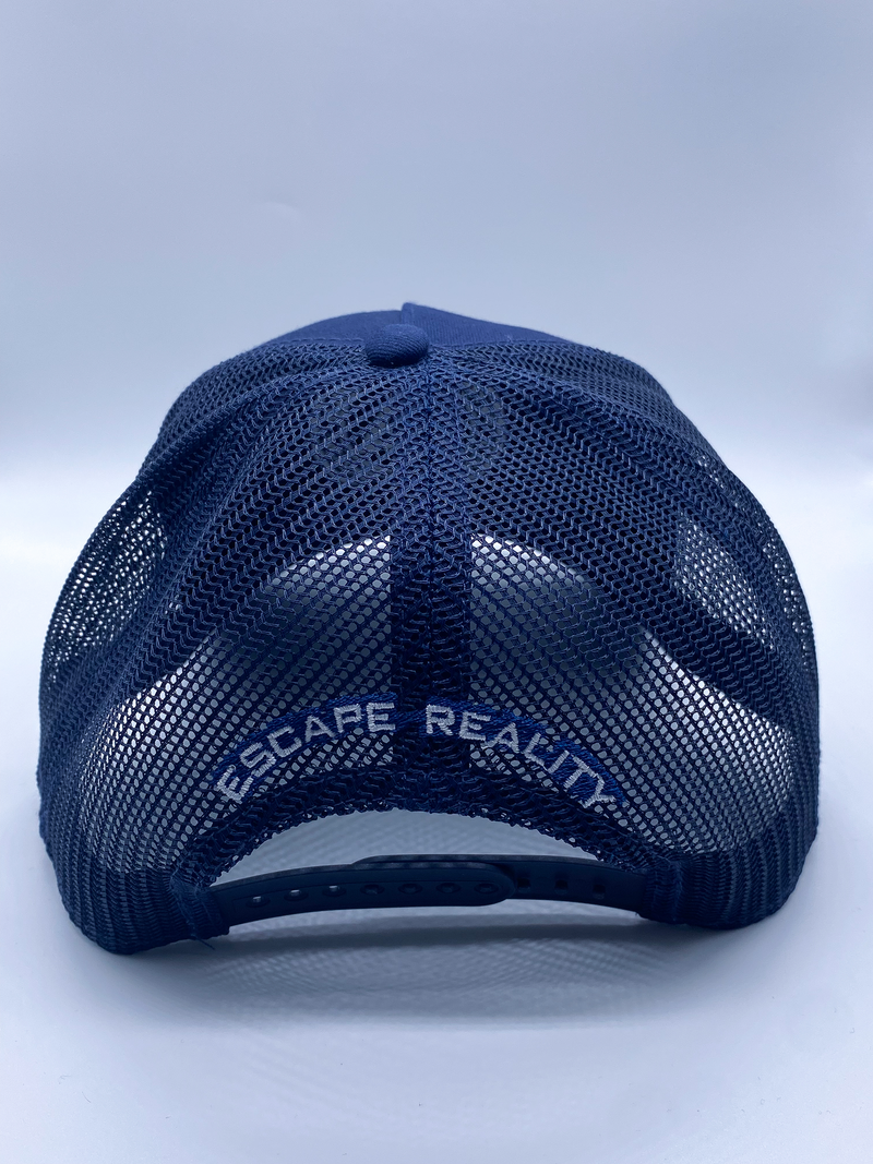 NAVY PRYZMCLO TRUCKER CAP