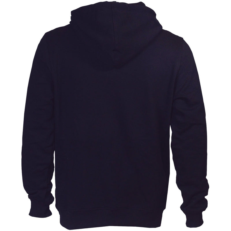 Black Luxury Cotton “Winter Mountains” Hoodie