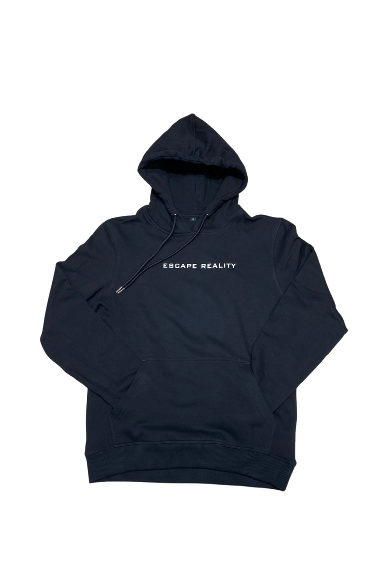 BLACK LUXURY COTTON “ANTI-CONFORMITY” HOODIE