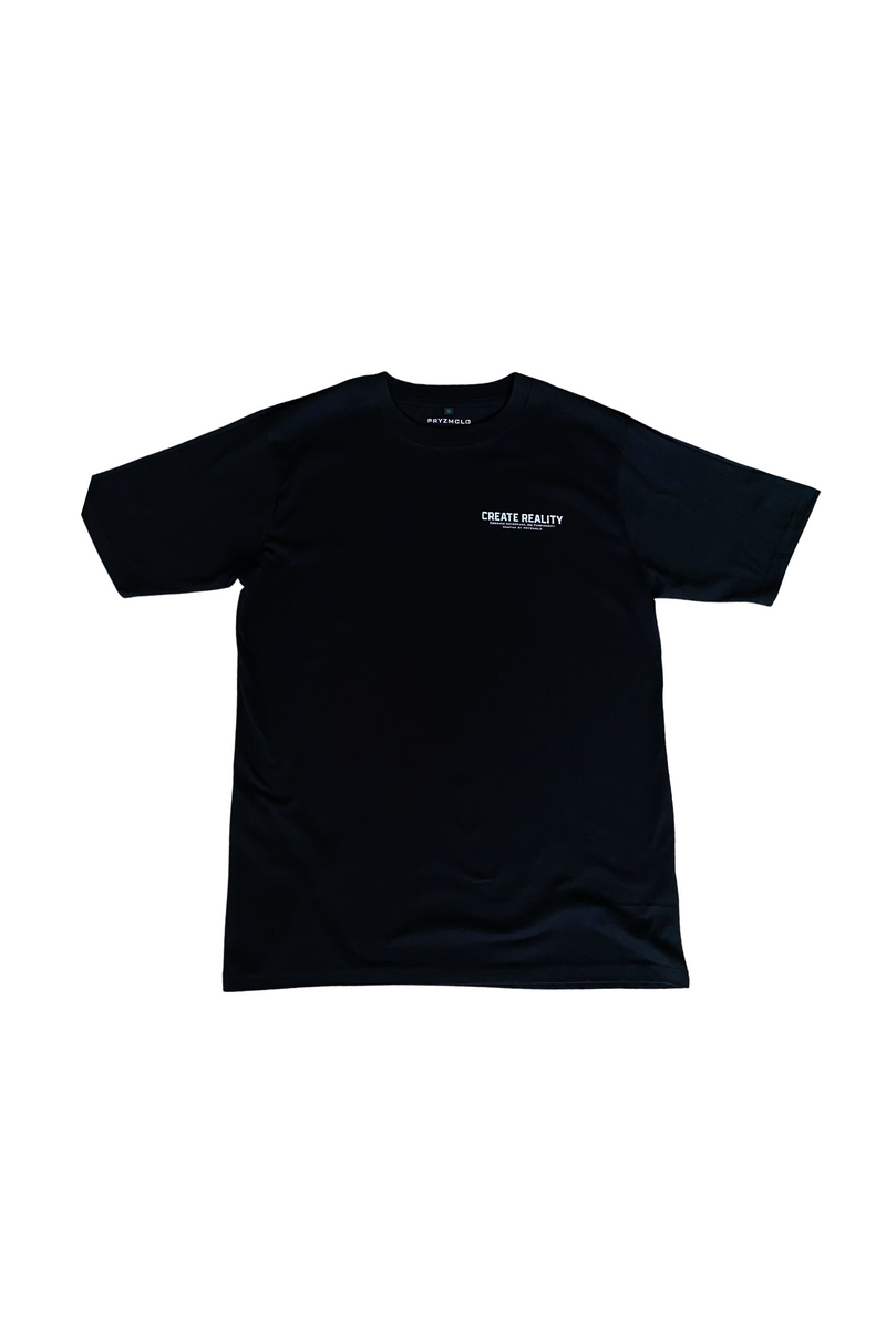 MENS BLACK OVERSIZED "CREATORS CLUB" T-SHIRT