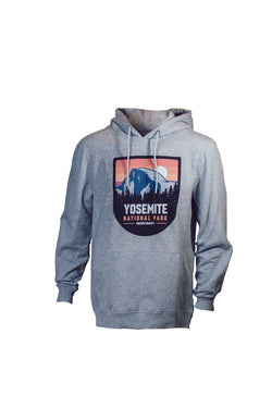 Grey Luxury Cotton “Yosemite” Hoodie